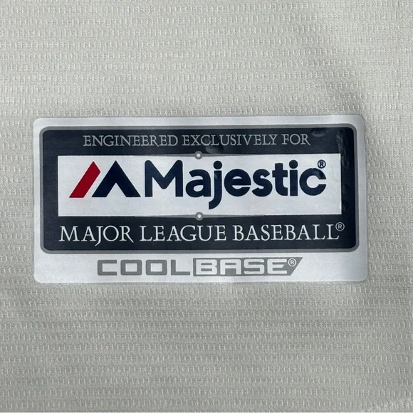 Majestic White and Black Giants Jersey - Picture 7 of 13